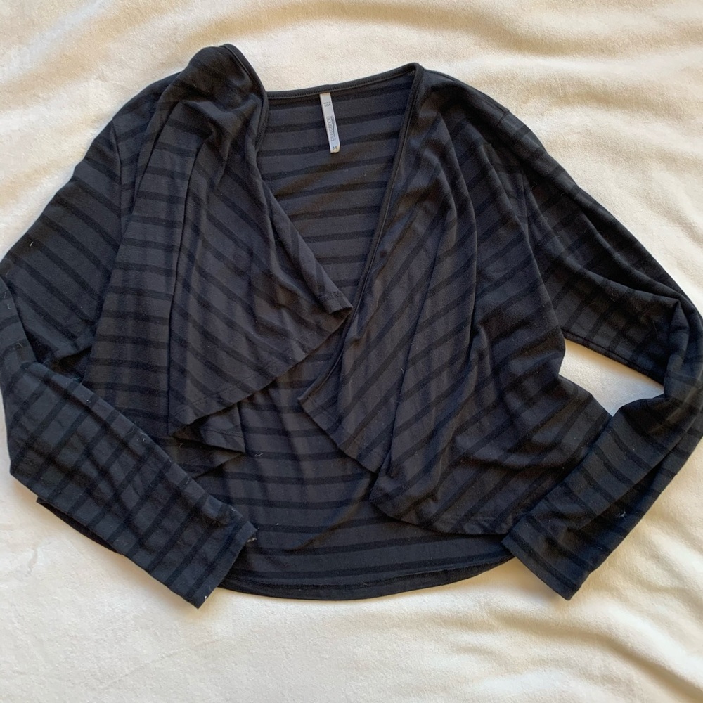 Blue Canoe Striped Cardigan